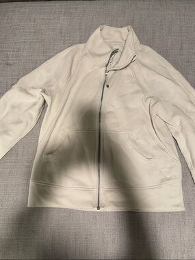 lululemon athletica Cream Full-Zip Jacket